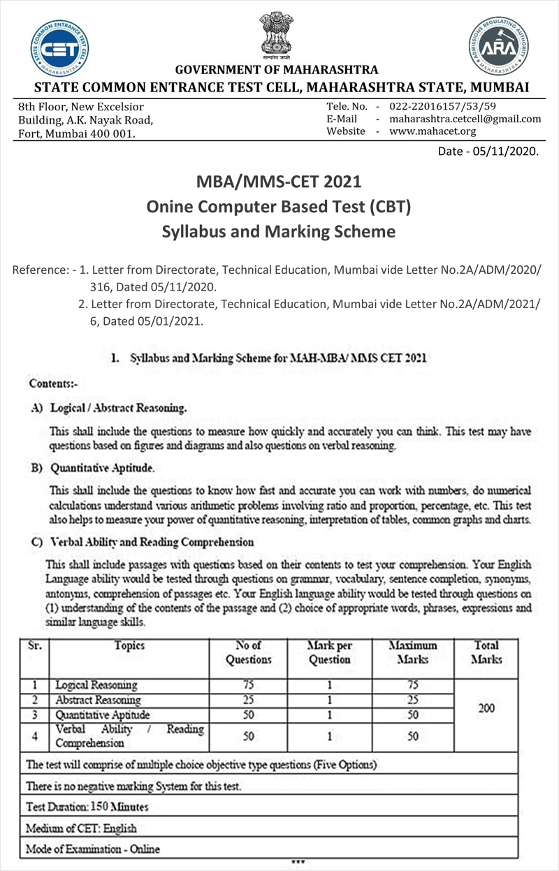 mba entrance exam study material pdf