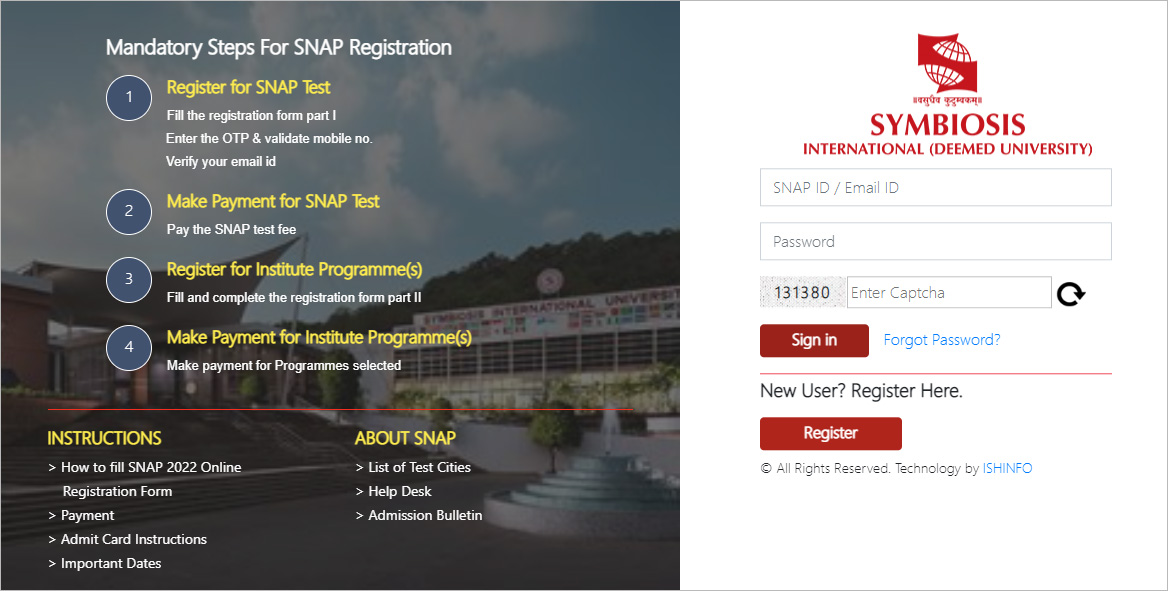 snap registration
