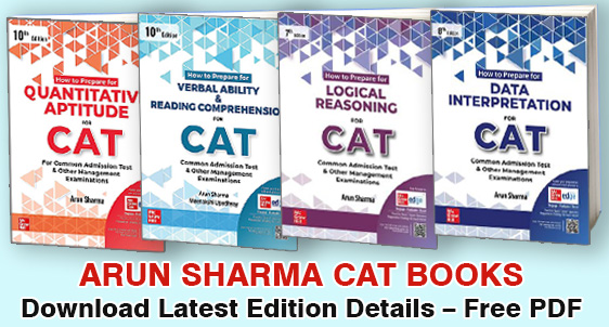 arun sharma cat books