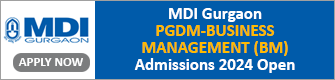 MDI Gurgaon PGDM BM