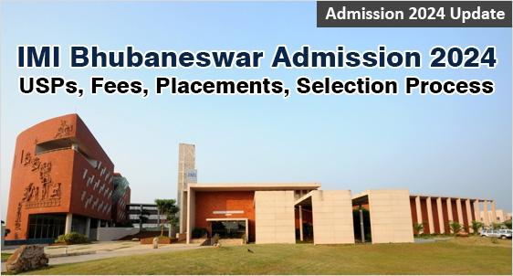 IMI Bhubaneswar Admission 2024