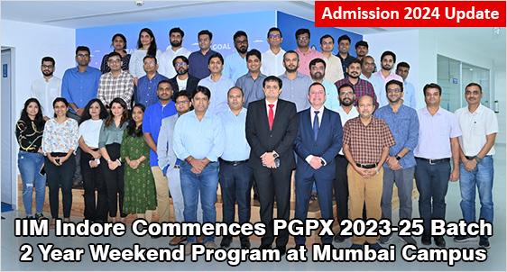 IIM Indore inaugurates 19 Batch of 2 Year PGPX at Mumbai Campus 