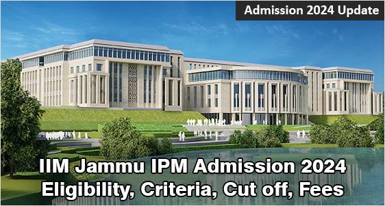 IIM Jammu IPM Admission 2024
