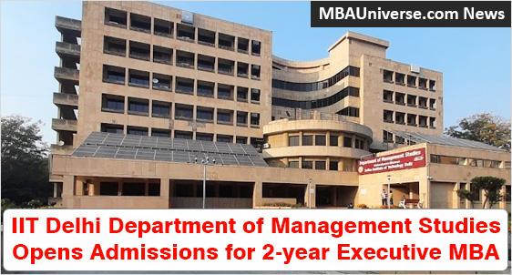 IIT Delhi Executive MBA