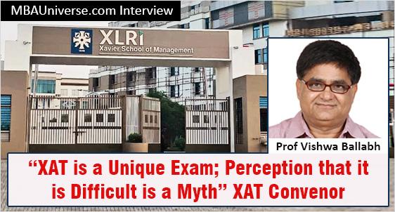 XAT 2023 Convener Prof Vishwa Ballabh Interview